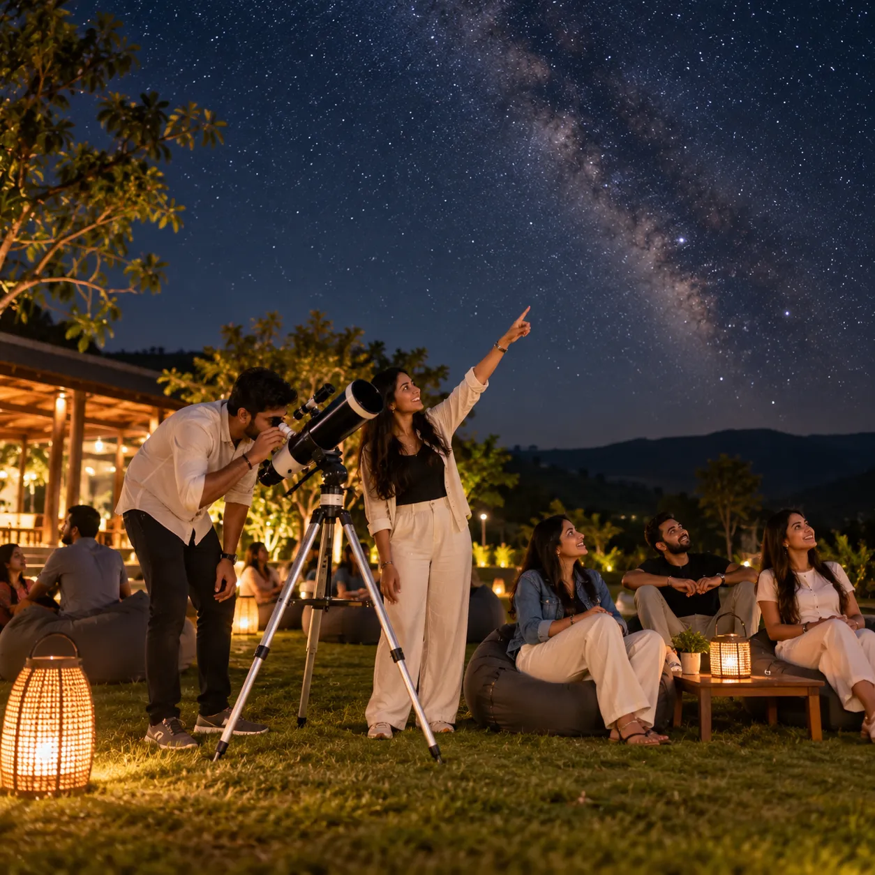 Star gazing